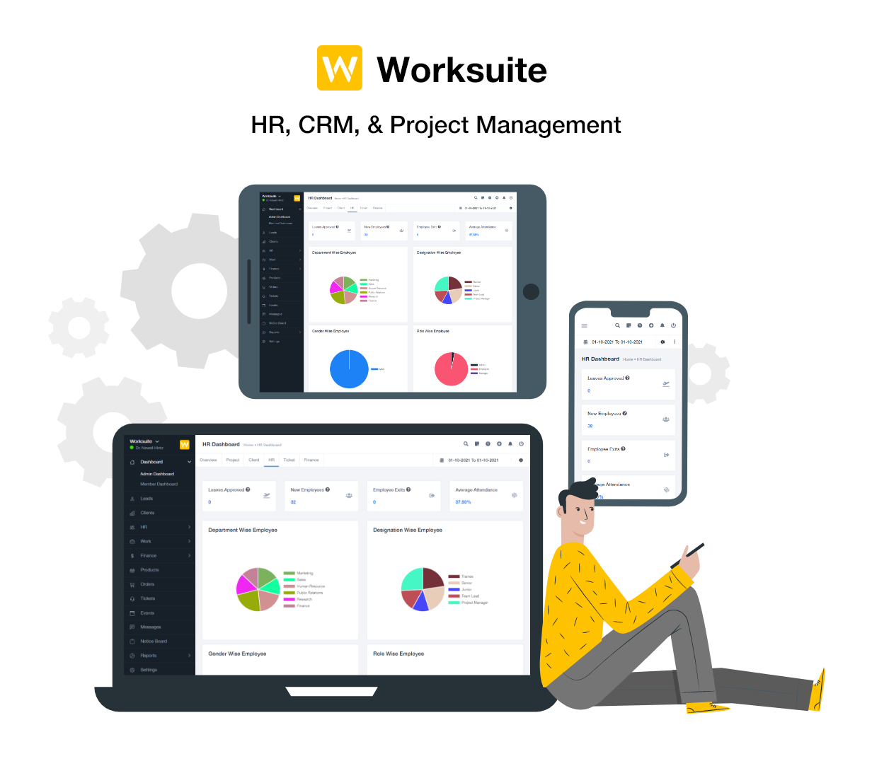 WORKSUITE - HR, CRM and Project Management - 10