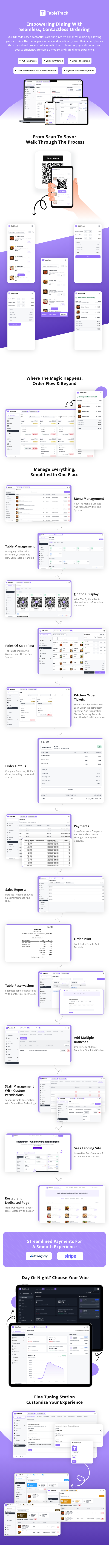 TableTrack - The Complete SaaS Restaurant Management Solution - 4