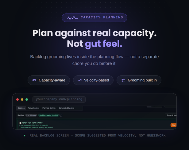 Spryn - Self-Hosted Sprint Planning Software - 5