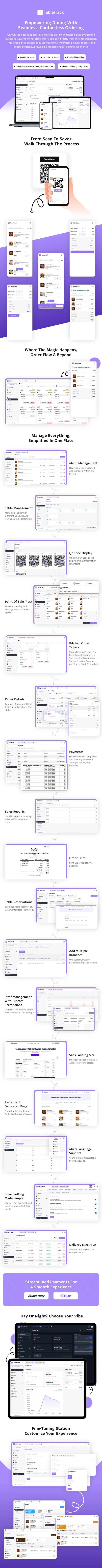 TableTrack - The Complete SaaS Restaurant Management Solution - 5
